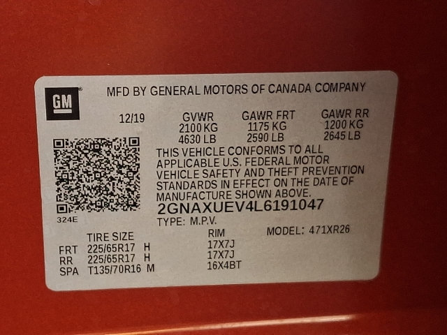 Used 2020 Chevrolet Equinox LT AWD/4WD image 29