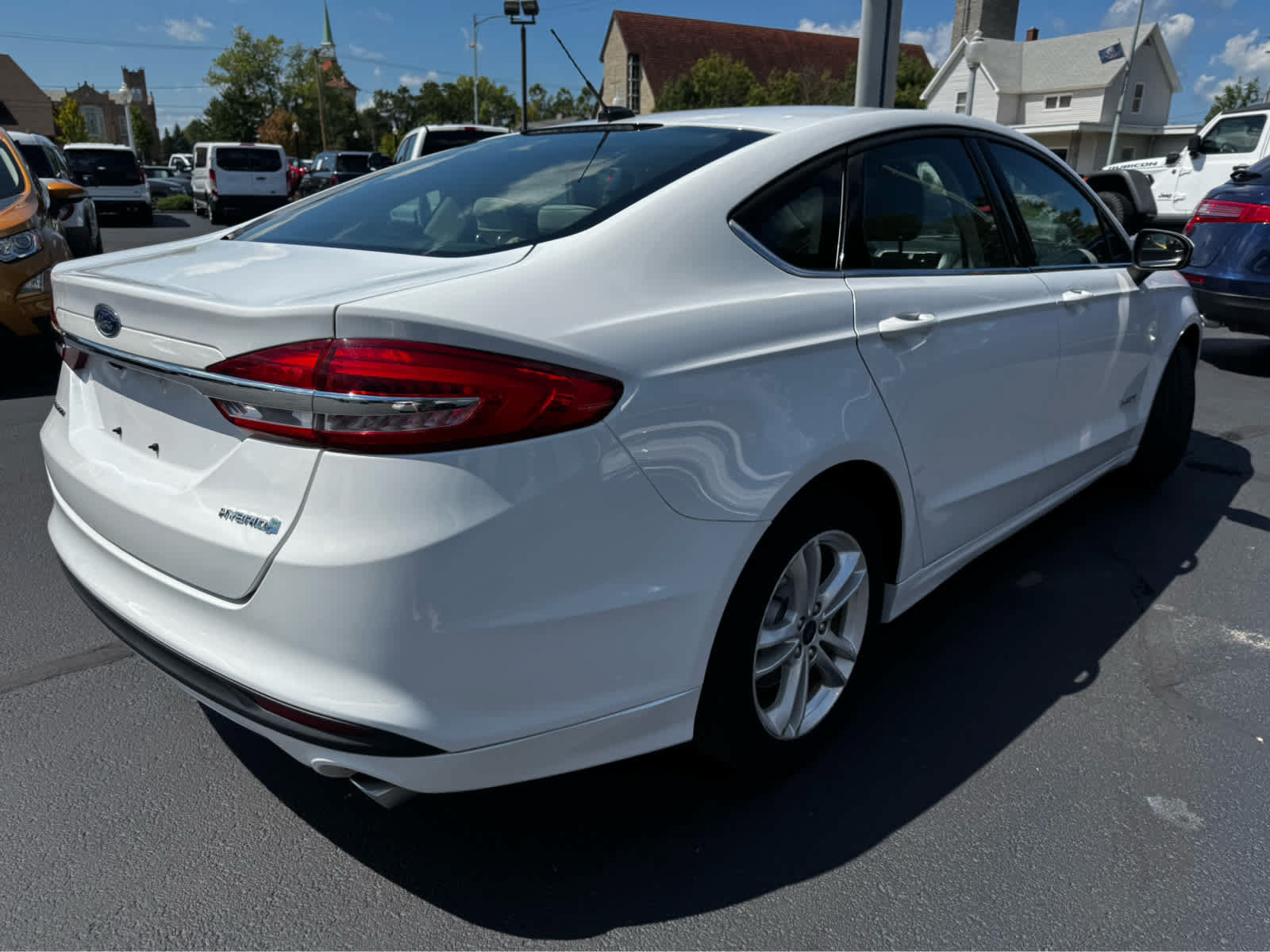 Certified 2018 Ford Fusion S FWD image 8