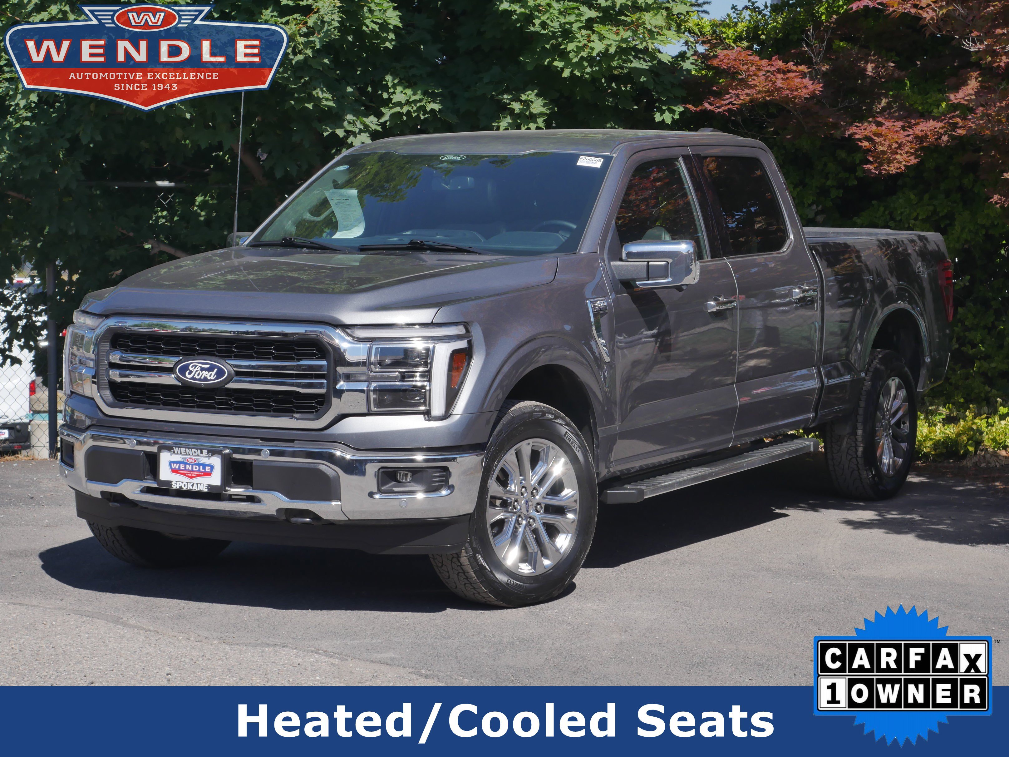 Certified 2025 Ford F150 Lariat w/ Tow/Haul Package AWD/4WD video 1