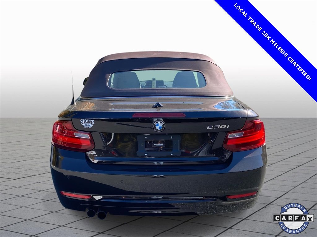 Used 2017 BMW 230i Convertible image 3