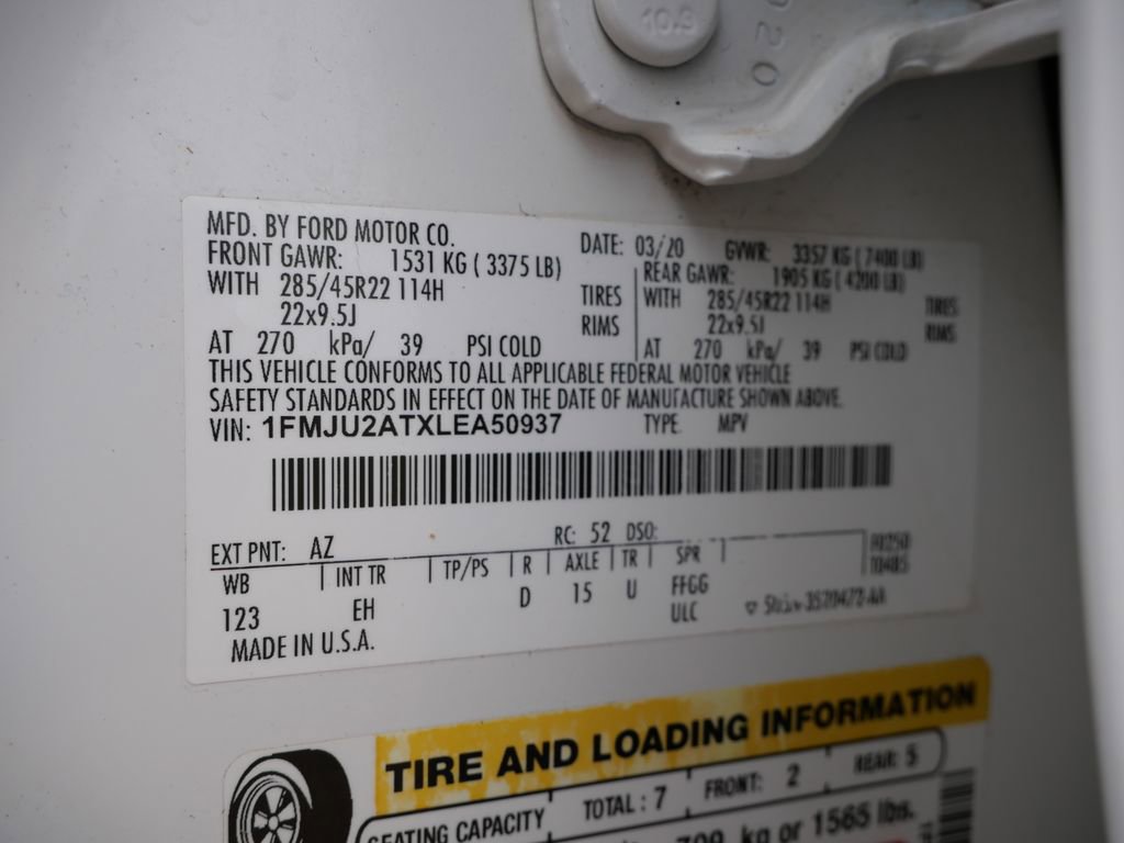 Certified 2020 Ford Expedition Limited w/ Equipment Group 302A image 28