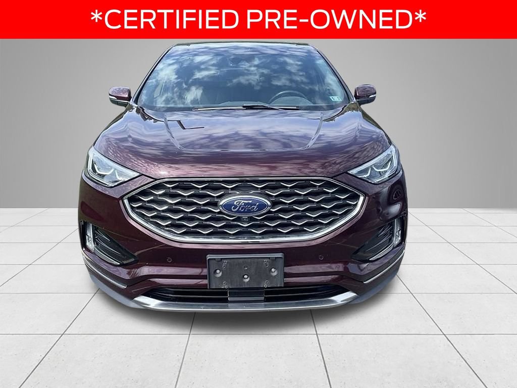 Certified 2020 Ford Edge Titanium w/ Equipment Group 301A AWD/4WD image 2