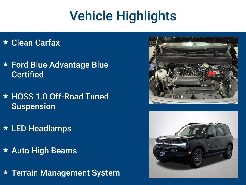 Certified 2025 Ford Bronco Sport Big Bend AWD/4WD image 3