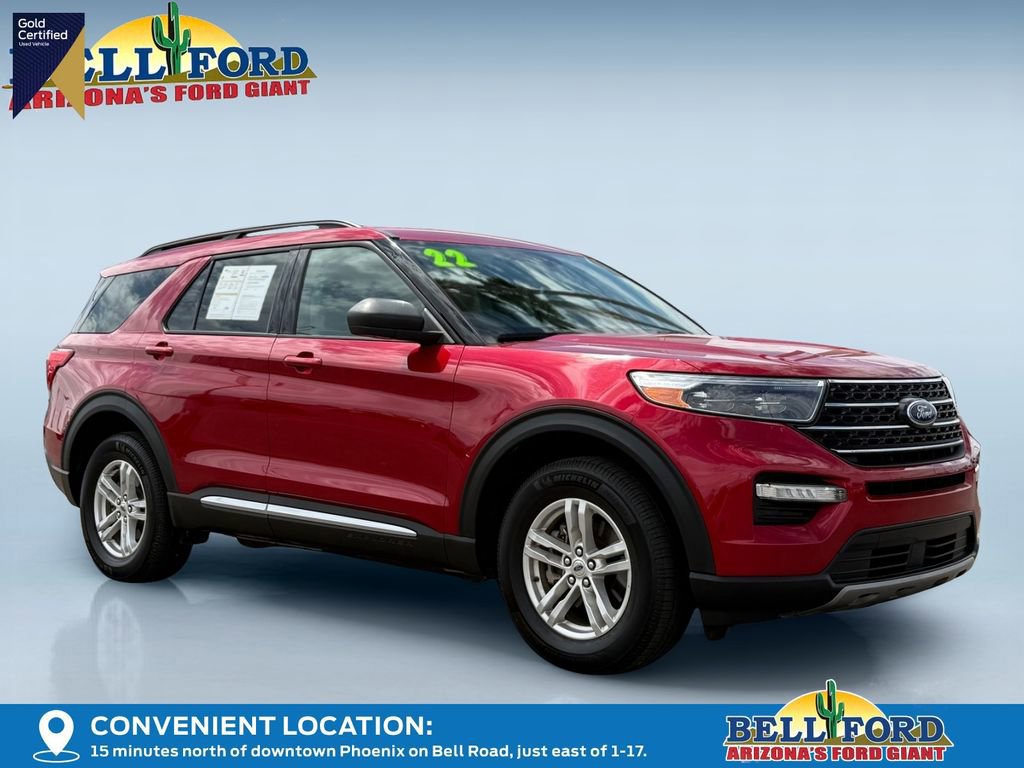 Certified 2022 Ford Explorer XLT w/ Equipment Group 202A image 4