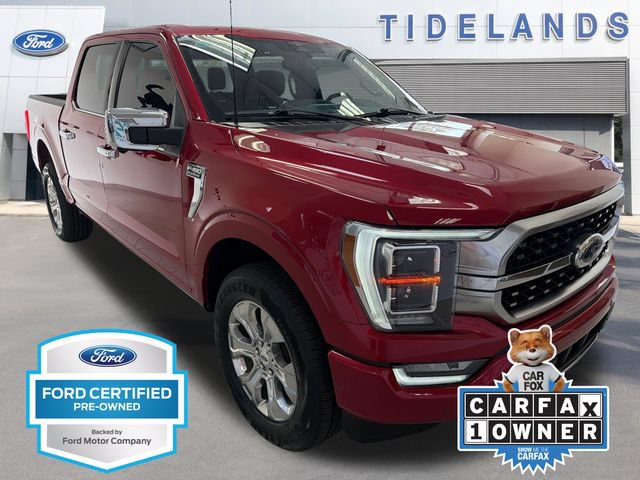 Certified 2023 Ford F150 Platinum w/ Equipment Group 701A High AWD/4WD image 1