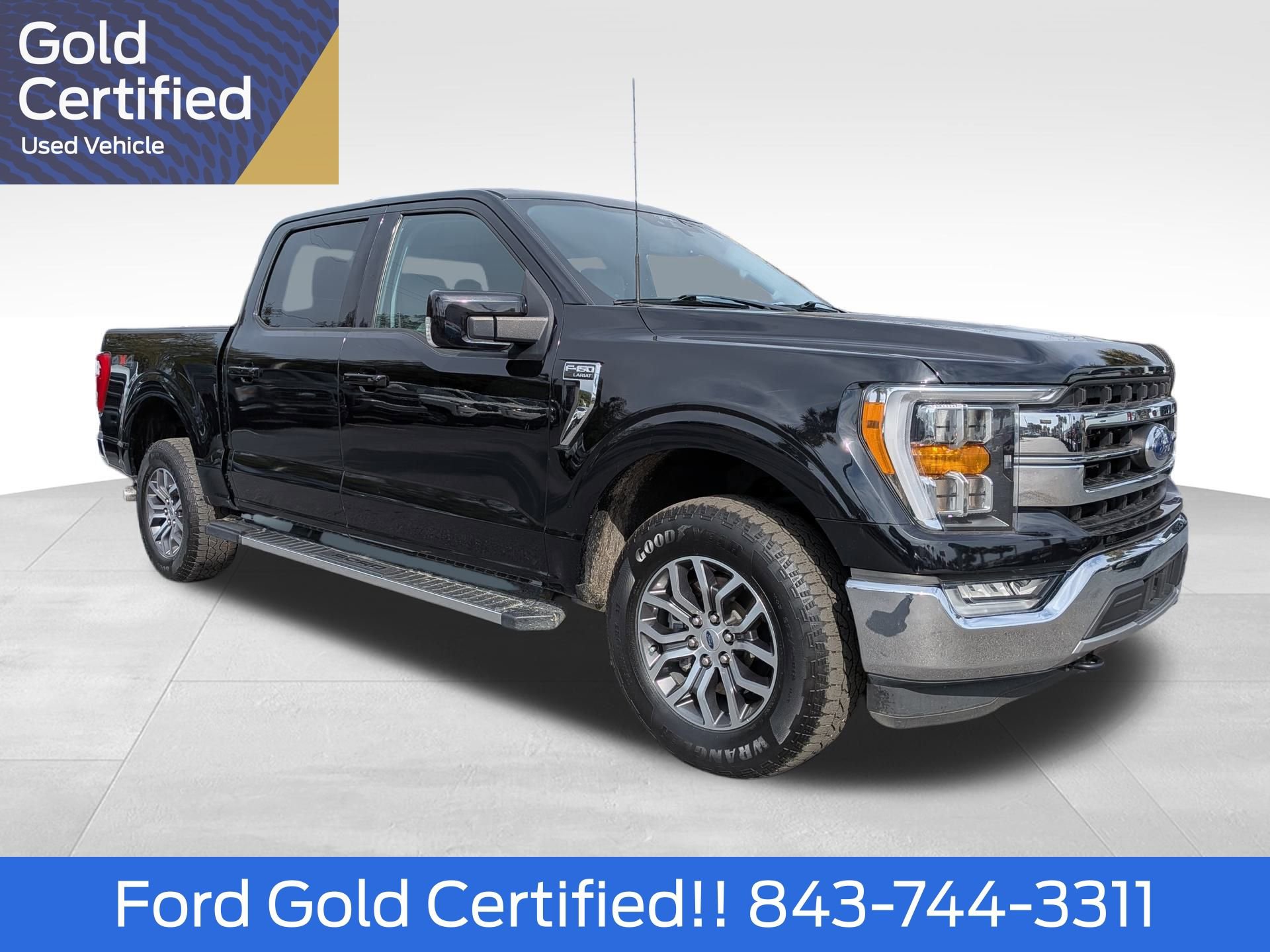 Certified 2022 Ford F150 Lariat w/ Equipment Group 501A Mid image 1