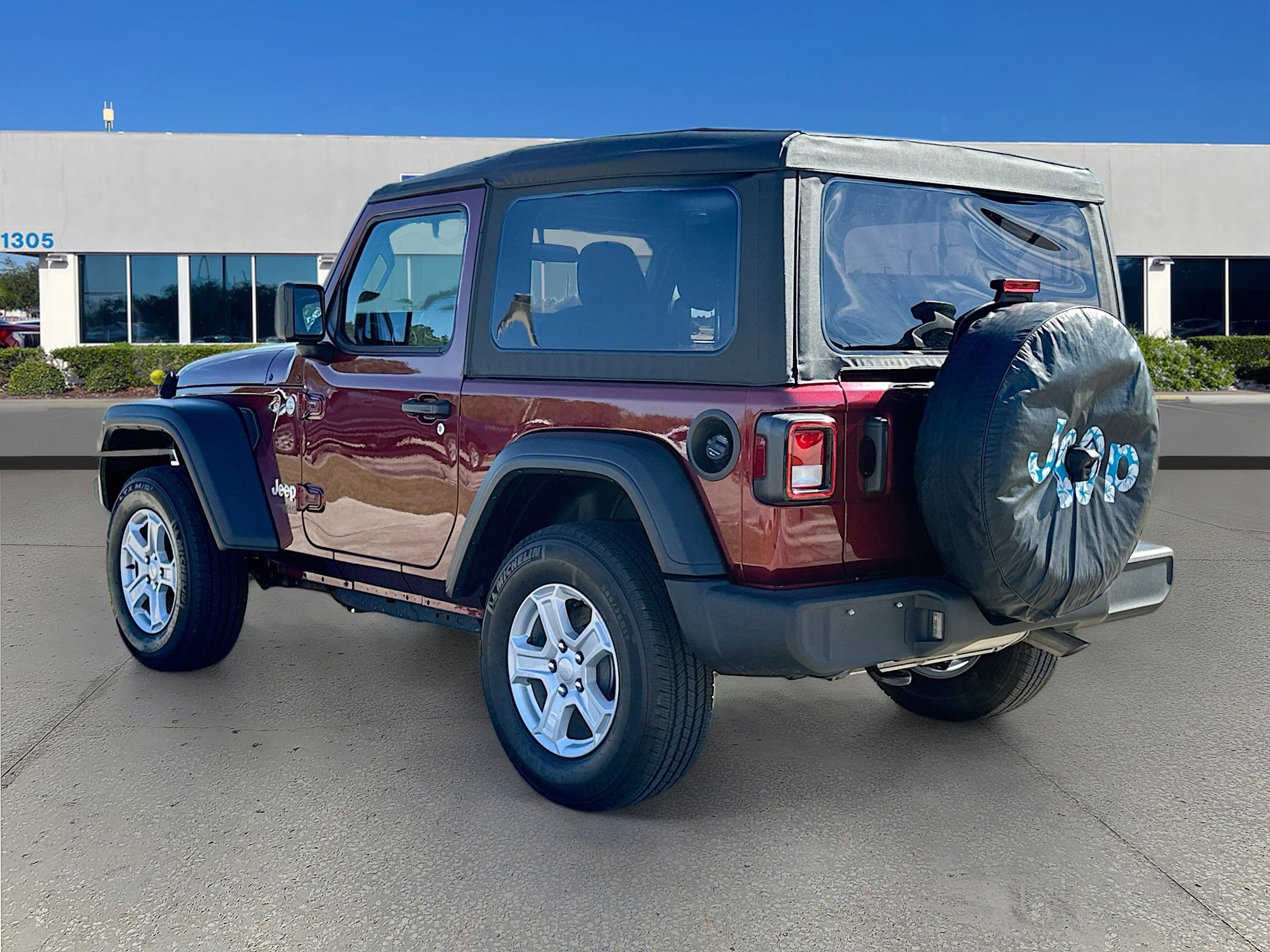 Used 2021 Jeep Wrangler Sport image 3