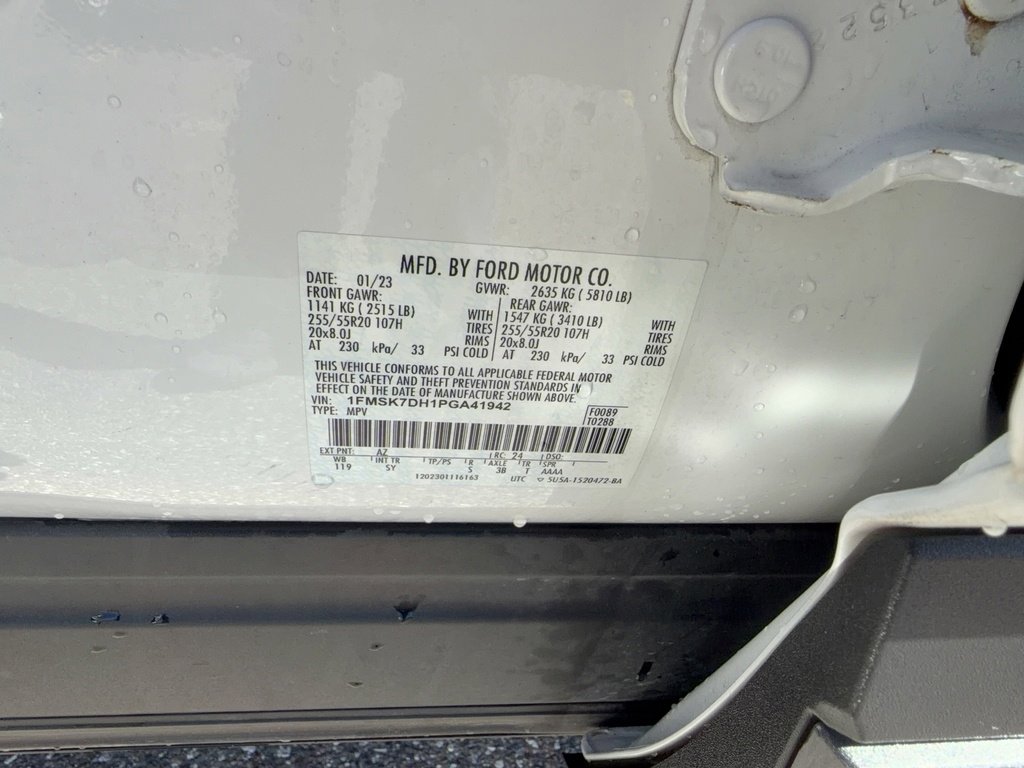 Certified 2023 Ford Explorer XLT w/ Equipment Group 202A image 33