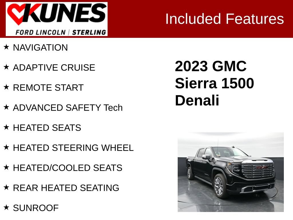 Used 2023 GMC Sierra 1500 Denali AWD/4WD image 2
