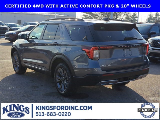 Certified 2025 Ford Explorer Active w/ Active Comfort Package image 3