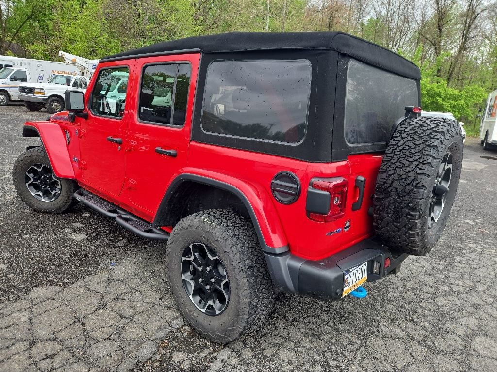 Used 2021 Jeep Wrangler Unlimited Rubicon 4xe w/ Steel Bumper Group AWD/4WD image 6