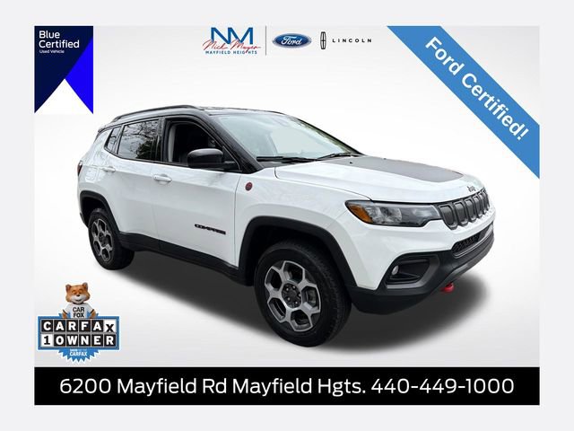 Used 2022 Jeep Compass Trailhawk w/ Trailhawk Convenience Group AWD/4WD image 1