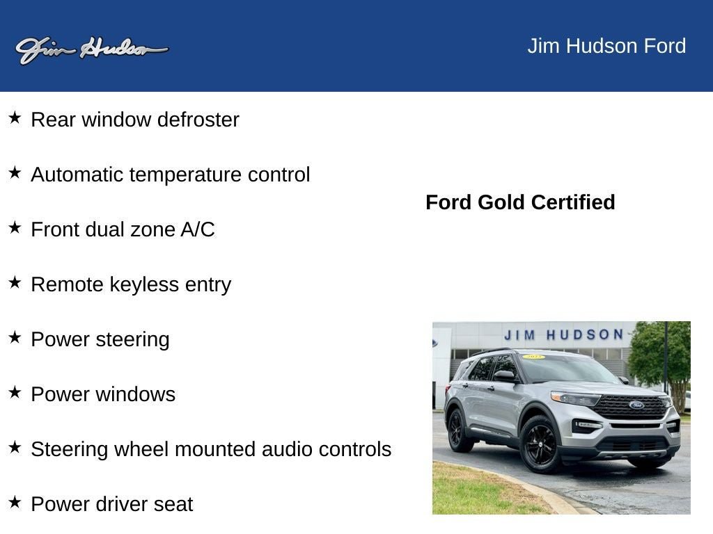 Certified 2023 Ford Explorer XLT w/ Equipment Group 202A RWD image 13