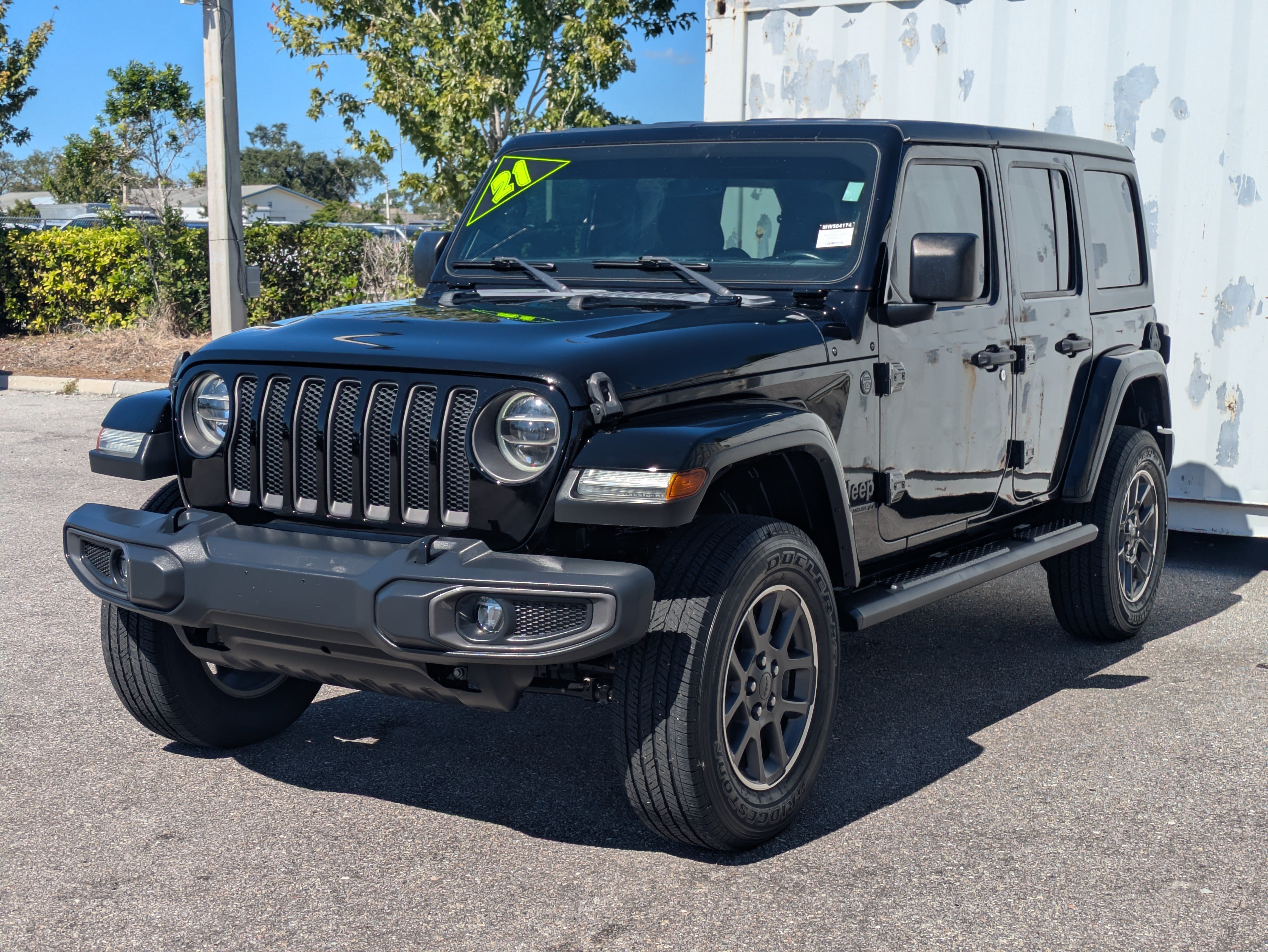 Used 2021 Jeep Wrangler Unlimited Sport AWD/4WD image 8