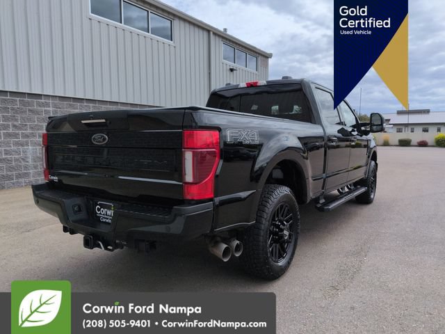 Certified 2022 Ford F350 Lariat w/ Black Appearance Package AWD/4WD image 3