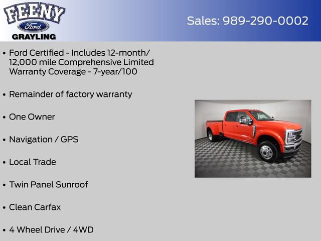 Certified 2026 Ford F450 Lariat w/ Lariat Ultimate Package AWD/4WD image 4