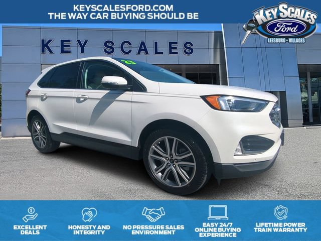 Certified 2023 Ford Edge Titanium w/ Class II Trailer Tow Package