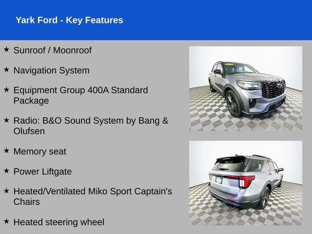 Certified 2025 Ford Explorer ST AWD/4WD video 2