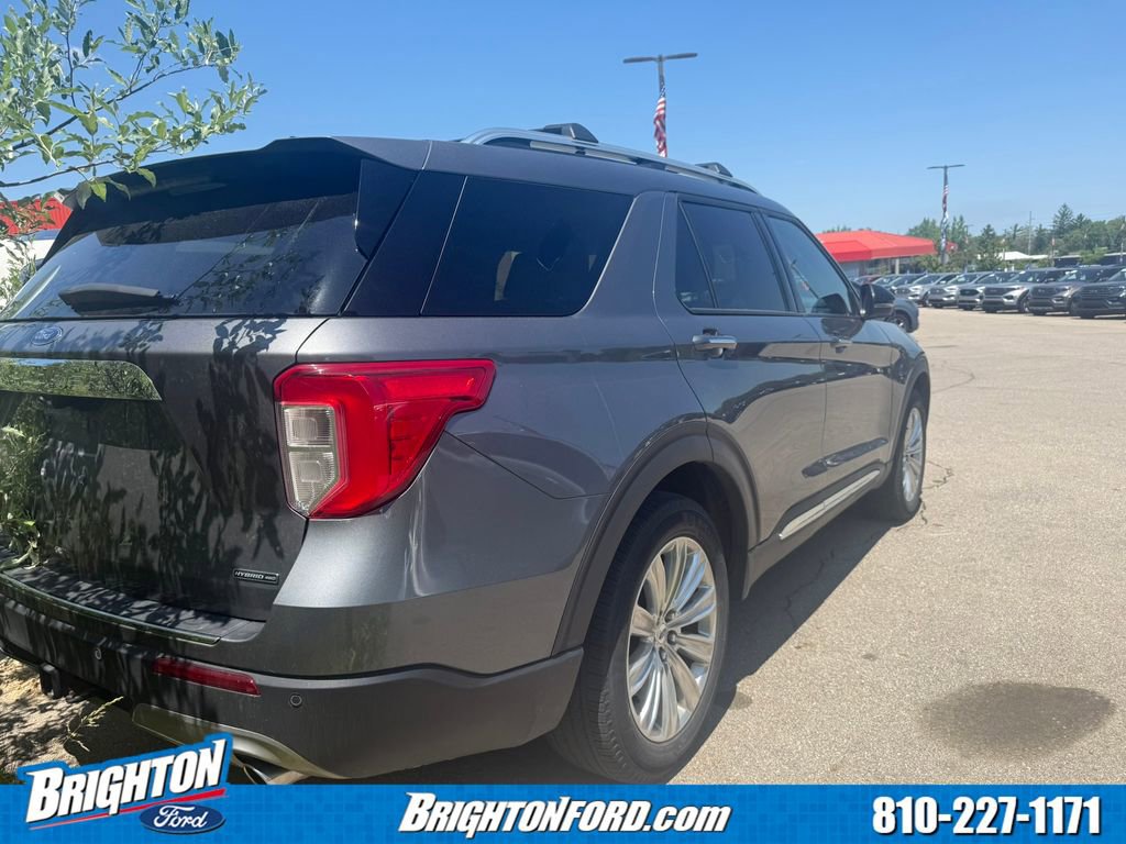 Certified 2023 Ford Explorer Limited w/ Hybrid Equipment Group 310A AWD/4WD image 5
