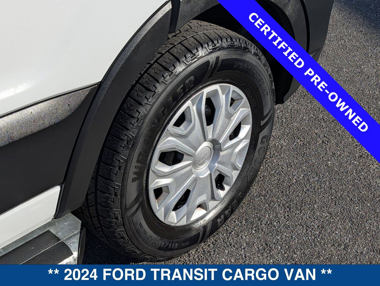 Certified 2024 Ford Transit 250 Low Roof w/ Exterior Upgrade Package RWD image 12
