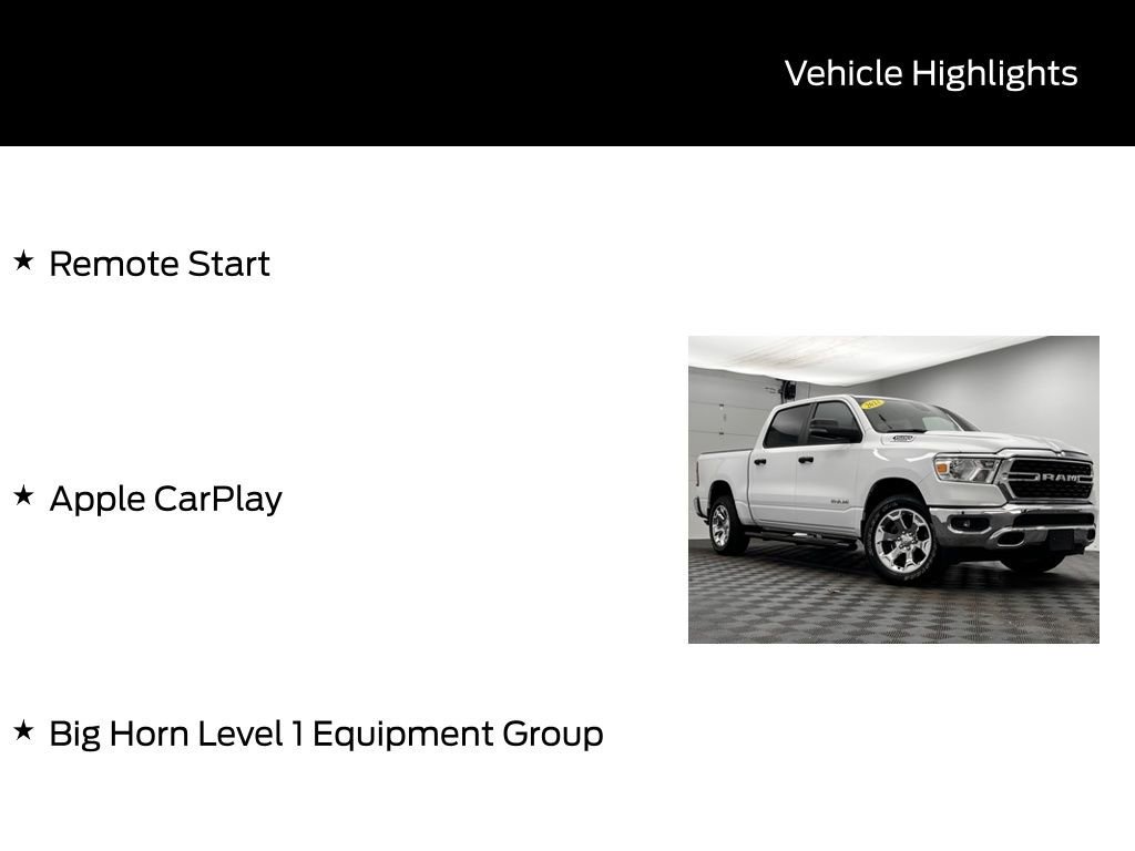 Used 2023 RAM 1500 Big Horn image 13