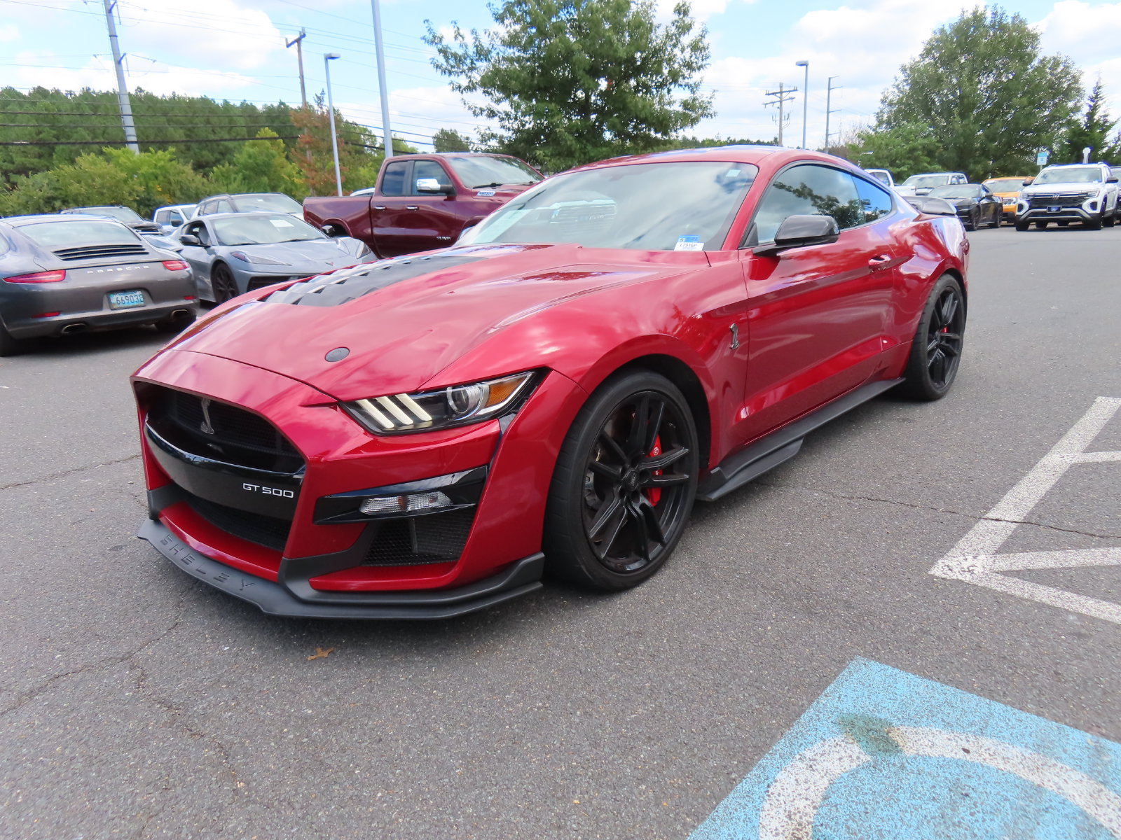 Certified 2022 Ford Mustang Shelby GT500 w/ Technology Package RWD image 3