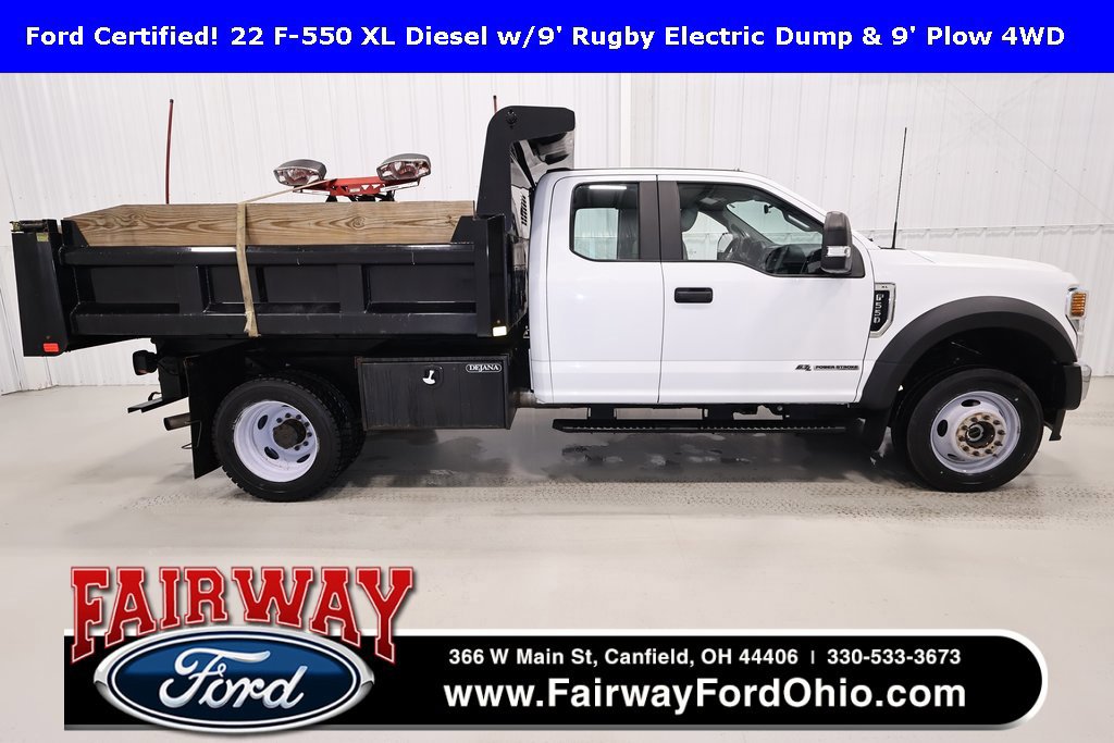 Certified 2022 Ford F550 4x4 SuperCab Super Duty image 9