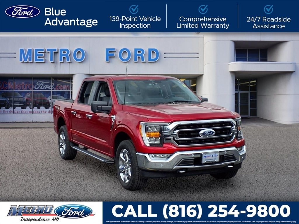 Certified 2021 Ford F150 XLT w/ Equipment Group 302A High AWD/4WD image 1