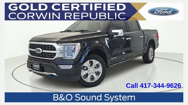 Certified 2023 Ford F150 Platinum w/ Equipment Group 701A High