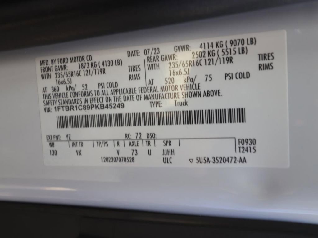 Certified 2023 Ford Transit 250 Medium Roof image 24