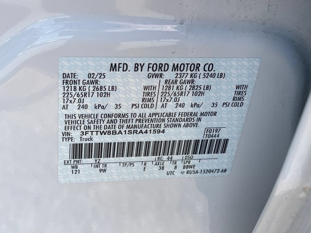 Certified 2025 Ford Maverick XL w/ 4K Tow Package AWD/4WD image 34