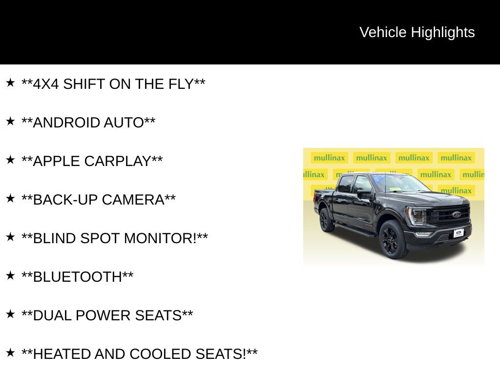 Certified 2023 Ford F150 Lariat w/ Equipment Group 502A High AWD/4WD image 13