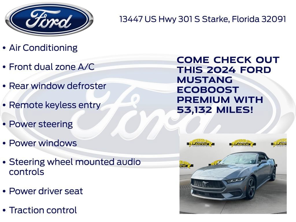 Certified 2024 Ford Mustang Premium RWD image 22