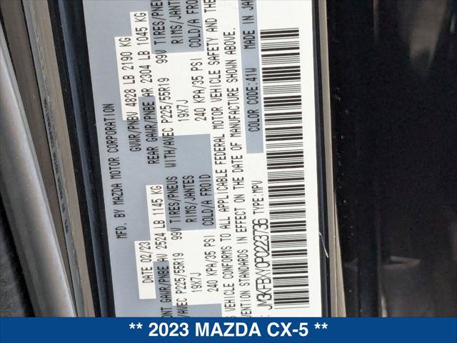 Used 2023 MAZDA CX-5 Signature AWD/4WD image 24