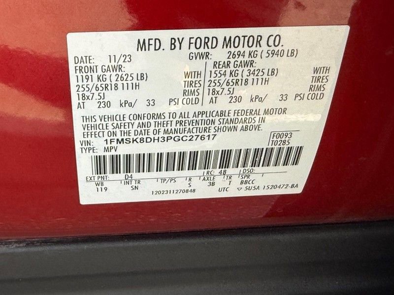 Certified 2023 Ford Explorer XLT w/ Equipment Group 202A image 23