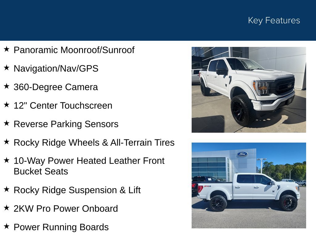 Certified 2023 Ford F150 XLT w/ Equipment Group 302A High AWD/4WD image 33