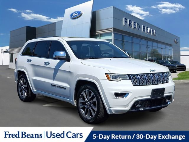Used 2017 Jeep Grand Cherokee Overland AWD/4WD image 1