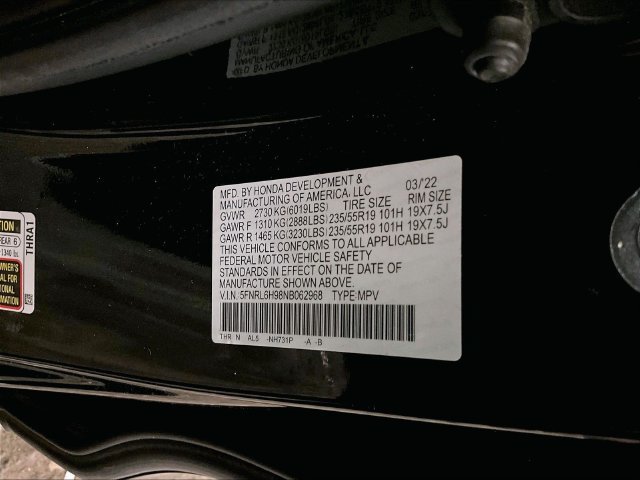 Used 2022 Honda Odyssey Elite image 34