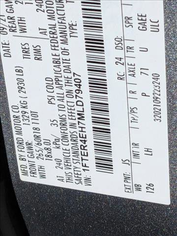 Certified 2021 Ford Ranger XLT w/ Equipment Group 301A Mid RWD image 15