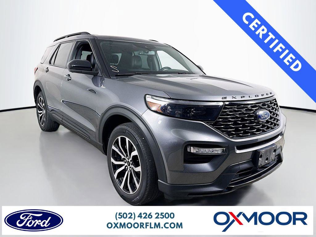 Certified 2023 Ford Explorer ST-Line w/ Class IV Trailer Tow Package