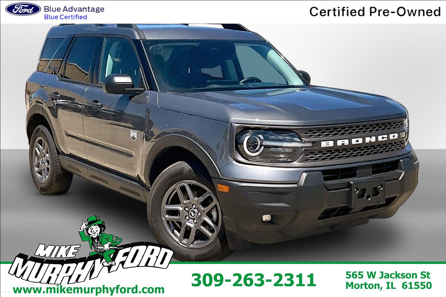 Certified 2025 Ford Bronco Sport Big Bend w/ Convenience Package AWD/4WD image 1