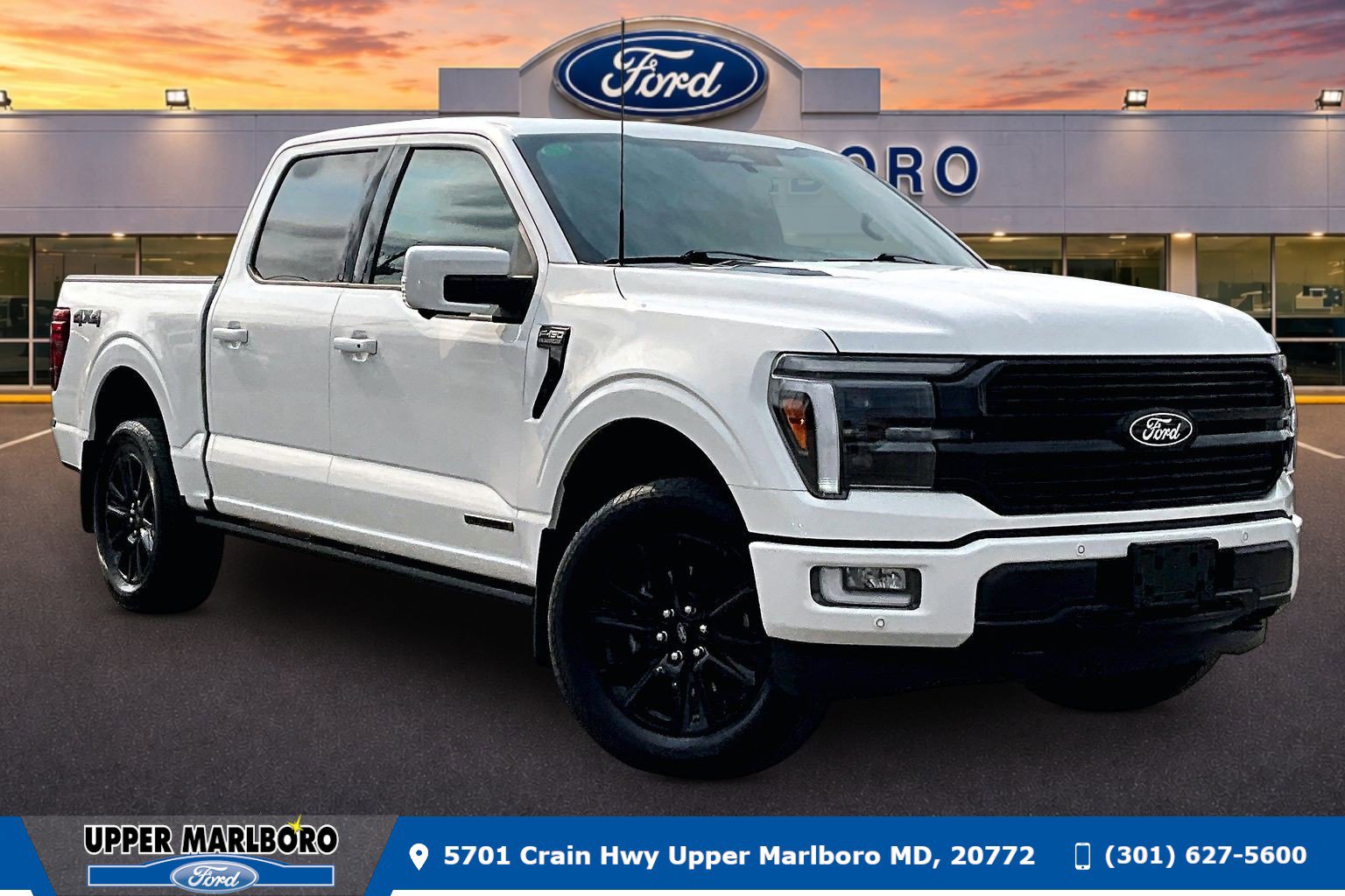 Certified 2025 Ford F150 Platinum w/ Equipment Group 702A High
