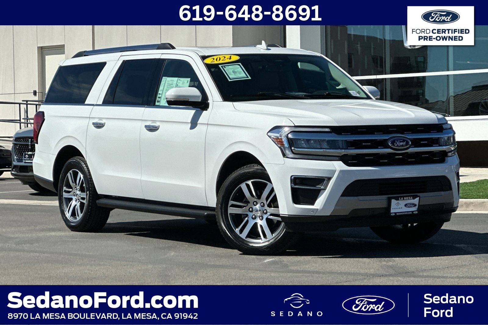 Certified 2024 Ford Expedition Max Limited
