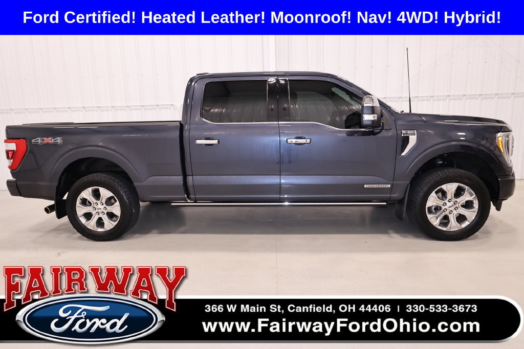 Certified 2022 Ford F150 Platinum w/ Equipment Group 701A High
