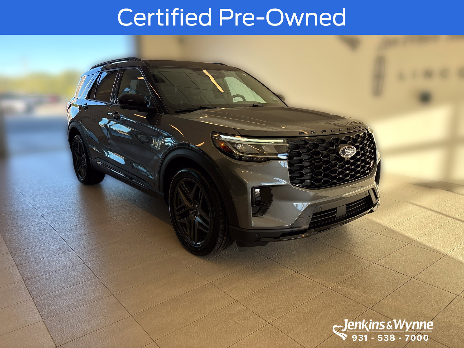 Certified 2025 Ford Explorer ST AWD/4WD image 1