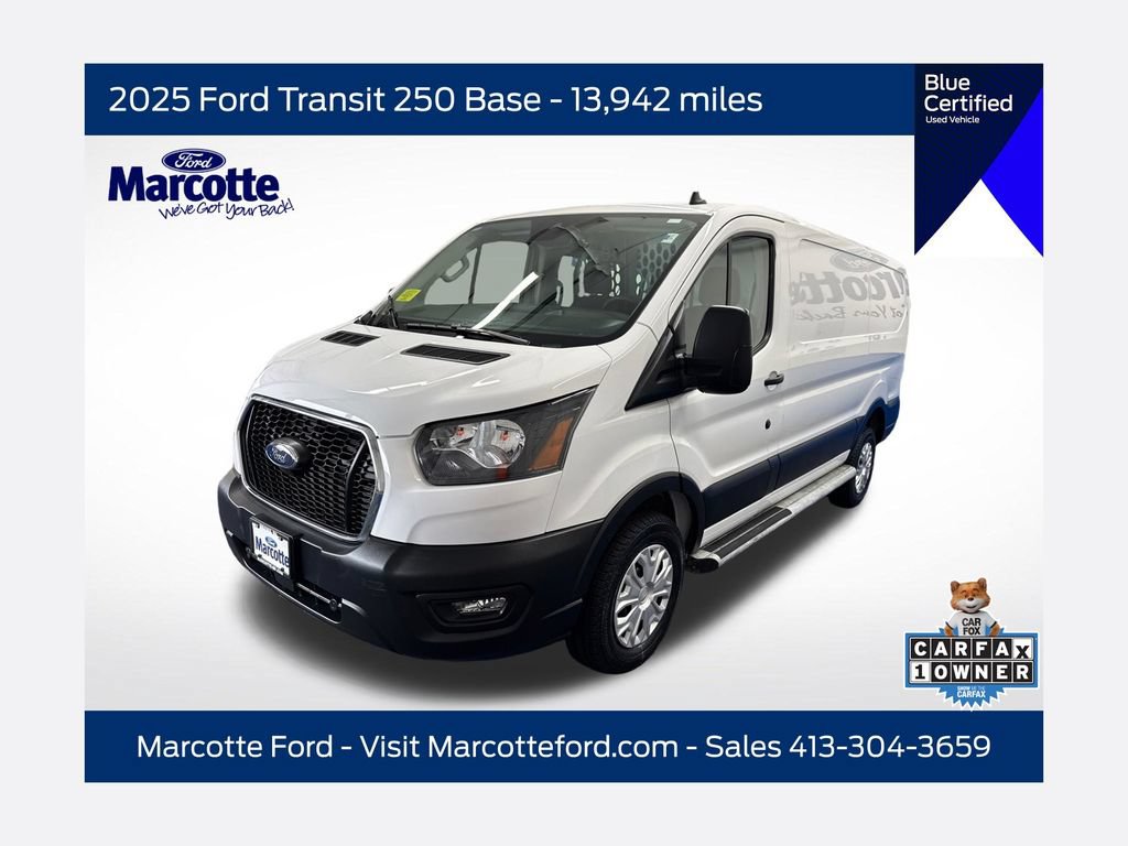 Certified 2025 Ford Transit 250 Low Roof w/ Exterior Upgrade Package