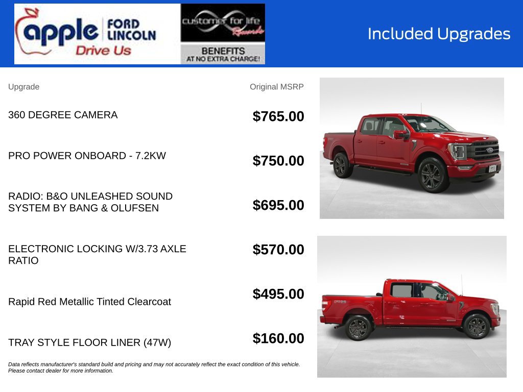 Certified 2023 Ford F150 Lariat w/ Equipment Group 502A High AWD/4WD image 5