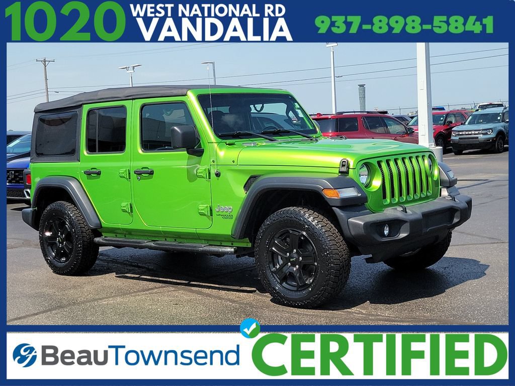 Used 2018 Jeep Wrangler Unlimited Sport S