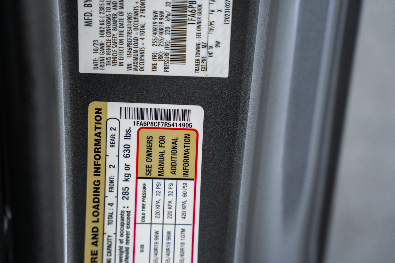 Certified 2024 Ford Mustang GT Premium RWD image 47