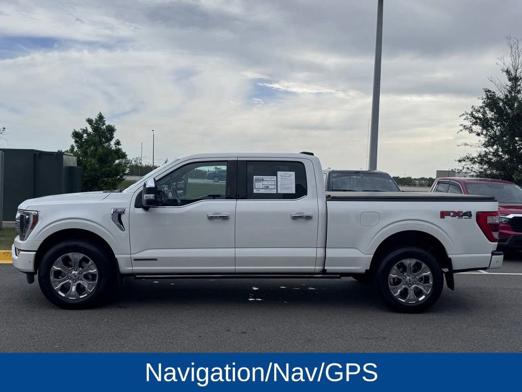 Certified 2022 Ford F150 Platinum w/ Equipment Group 701A High AWD/4WD image 4